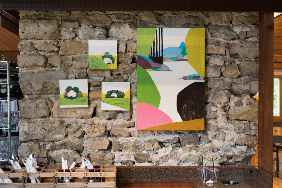 Art in the Wild: The Watershed Cafe in Osceola, Wisconsin