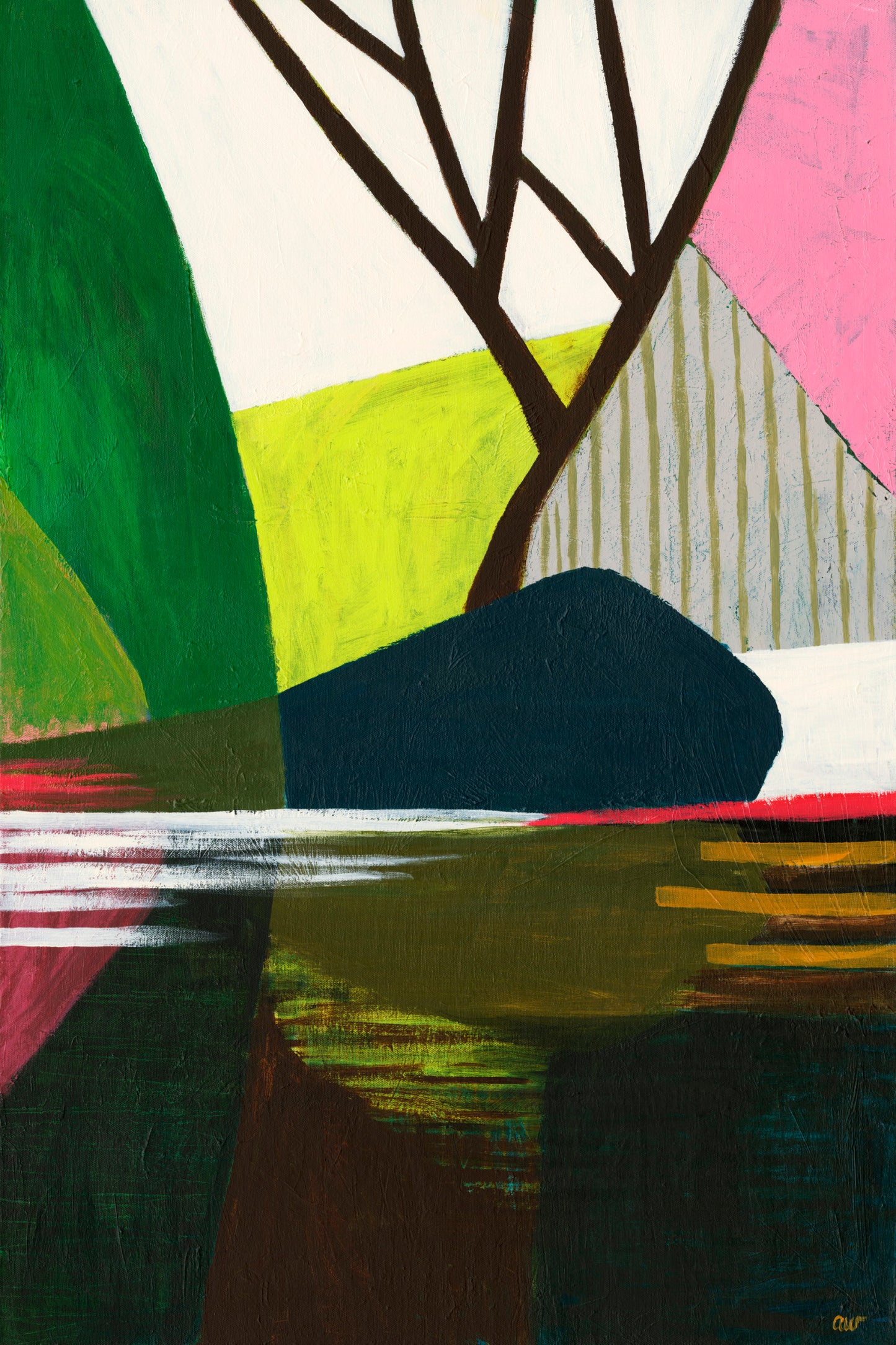 Lost, But Not Angry Fine Art Print