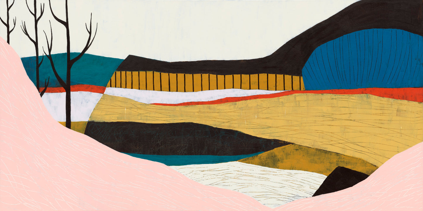 Shed Your Layers at the Edge of Spring Fine Art Print