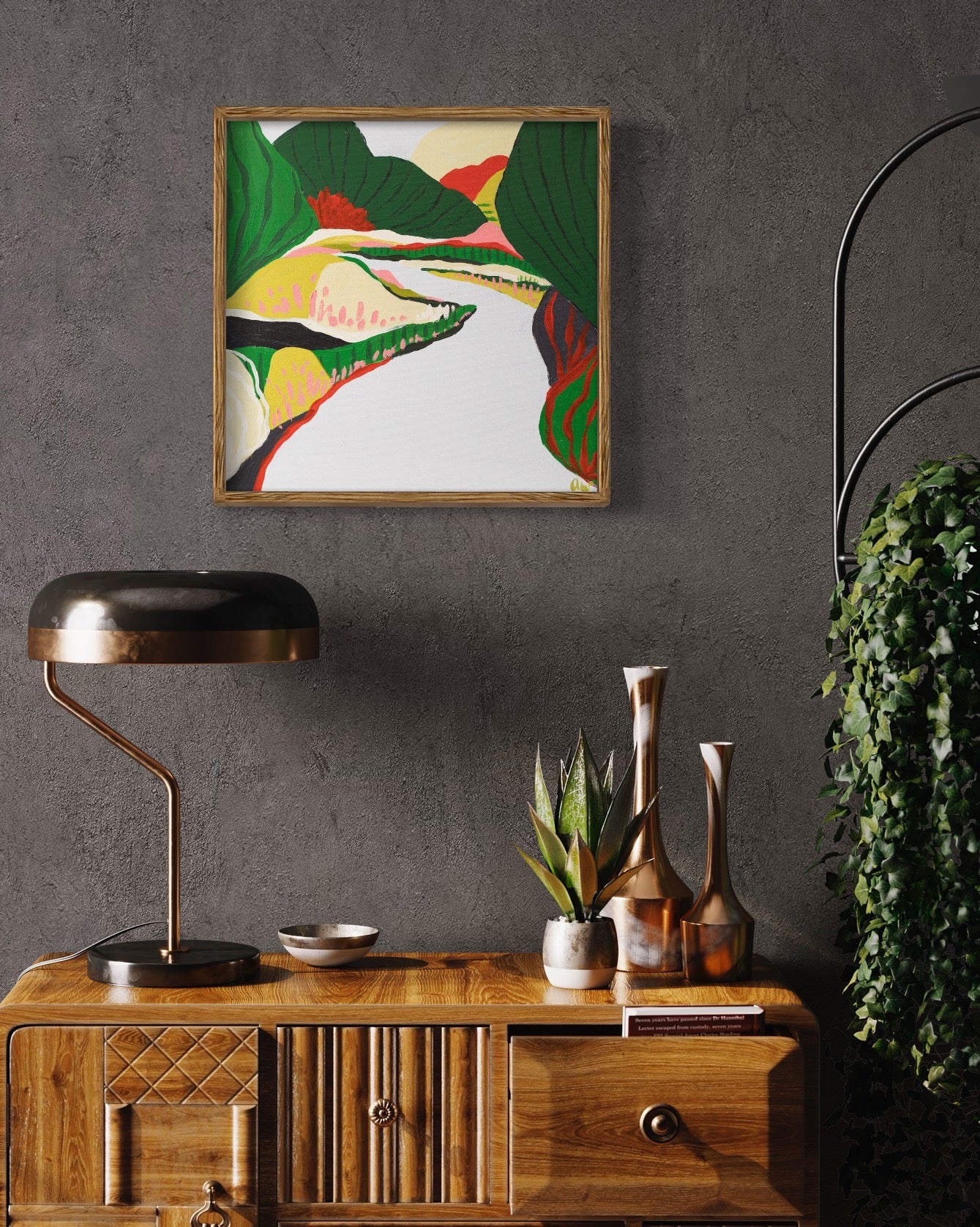 Follow the River, Find Yourself Fine Art Print