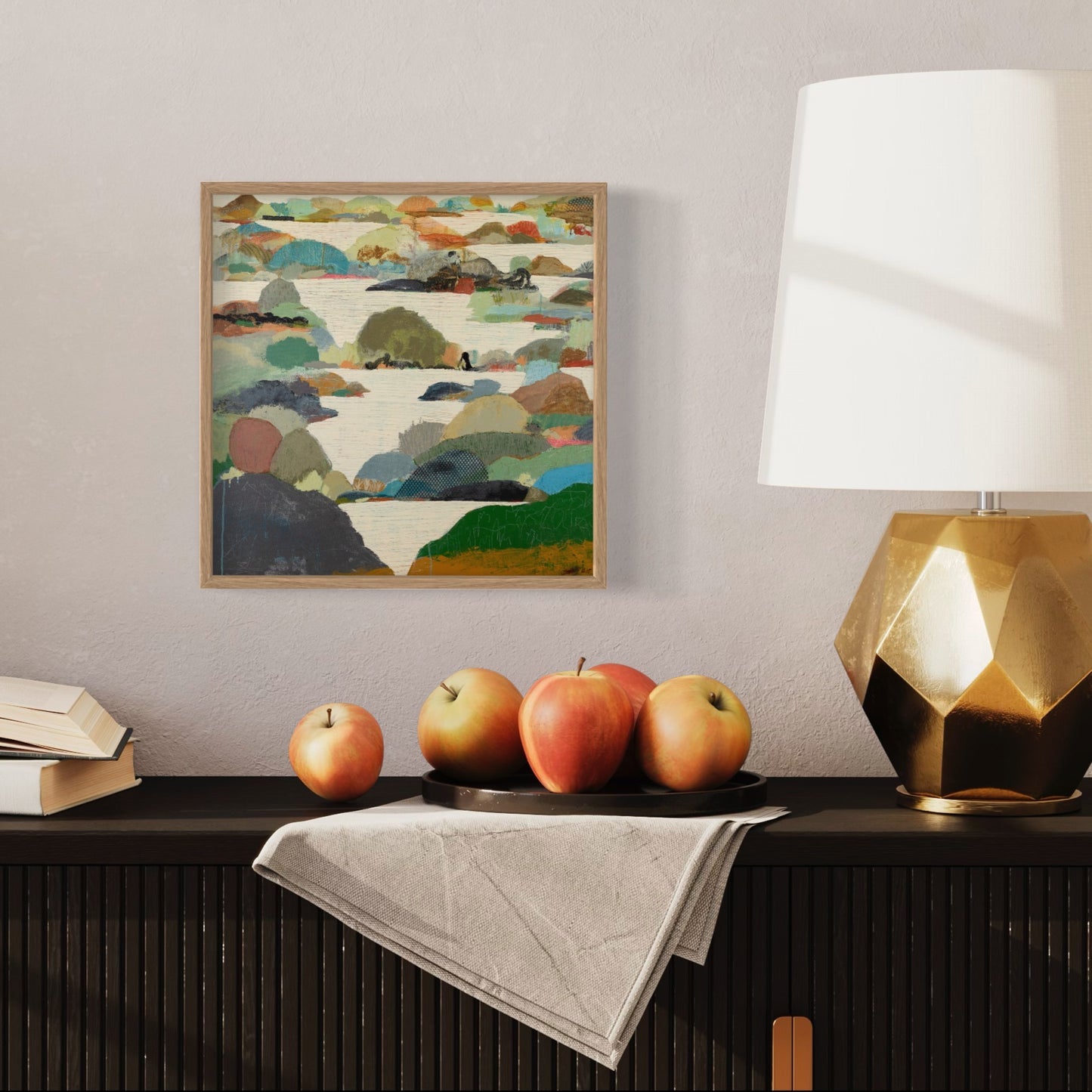 Once I Left, I Found Out Where I'd Gone Fine Art Print