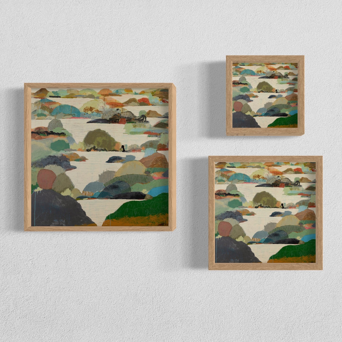 Once I Left, I Found Out Where I'd Gone Fine Art Print