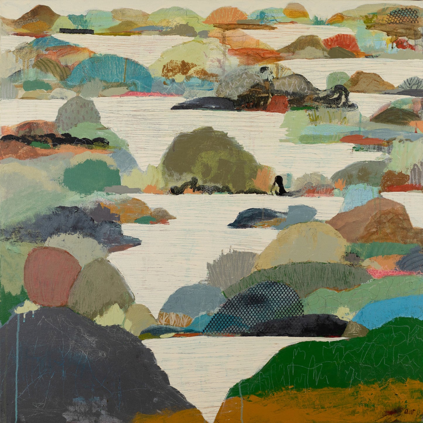 Once I Left, I Found Out Where I'd Gone Fine Art Print