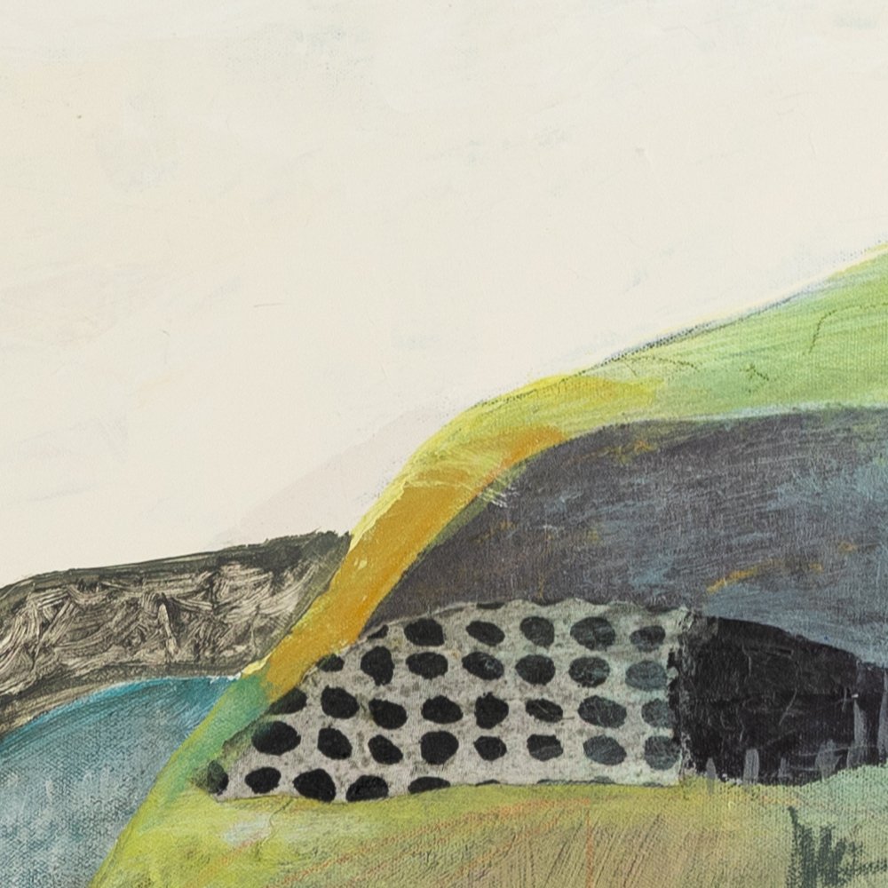 To the Turbulent Shores of Memory Island (Thank You) Fine Art Print - 20"x8"