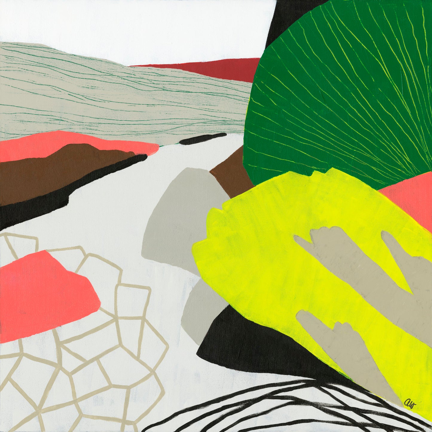 Mind the Cracks and Shadows, Please - Fine Art Print