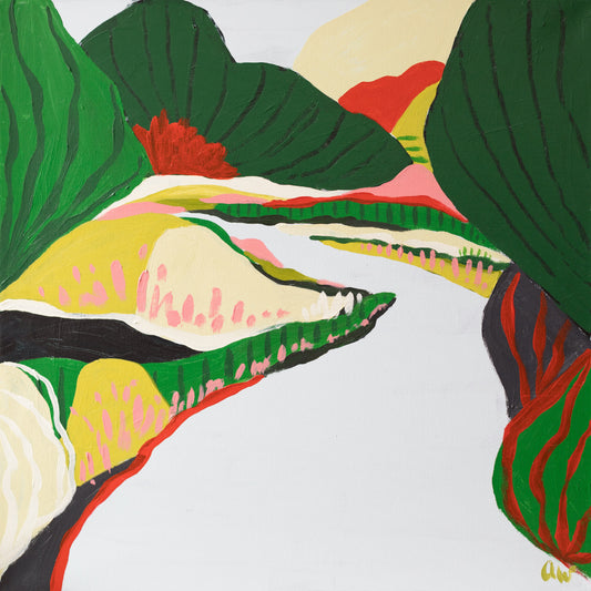 Follow the River, Find Yourself Fine Art Print